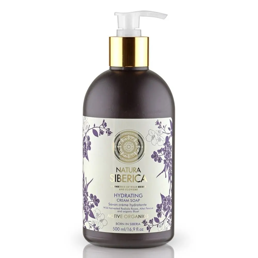 NATURAL & ORGANIC Moisturizing Soap with extracts of iris, royal lilies and roses dahurica 500ml