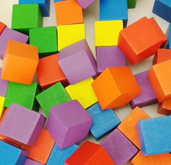 color wood blocks