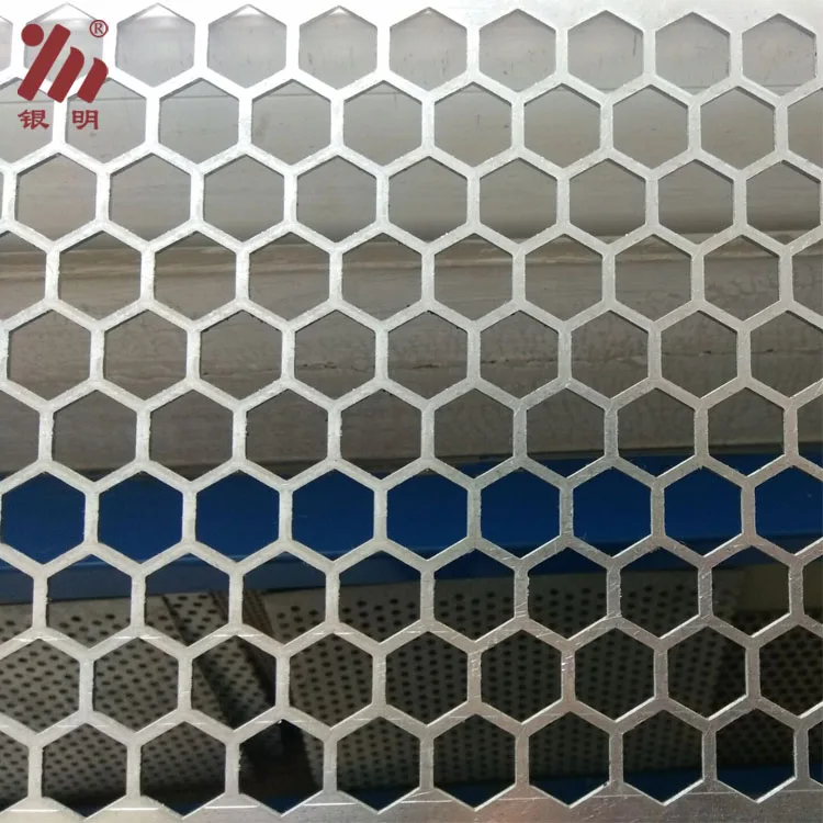 Hexagonal Perforated Metal Mesh Sheet Buy Hexagonal Perforated Metal