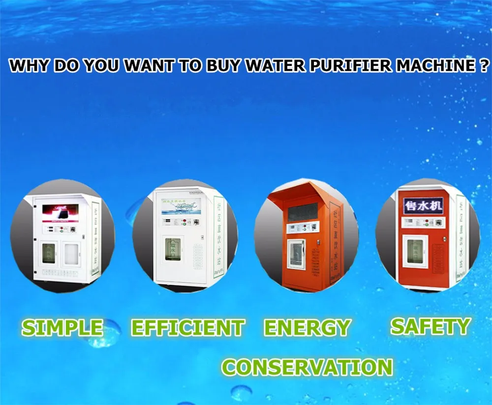 Most Popular Automatic Commercial Water Vending Machine With Coins And Ic Card Accepter Buy