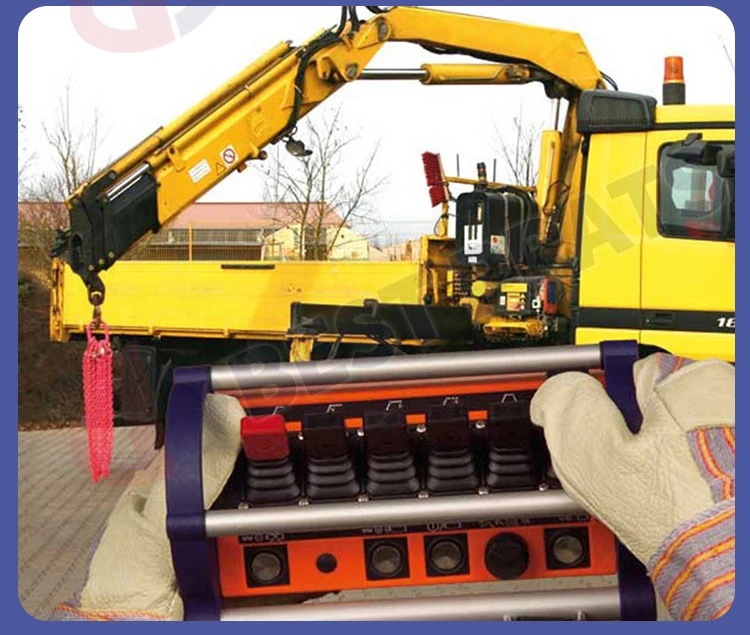 Concrete Pump 6 Arms Hbc 727 Remote Control With Lcd Display Buy