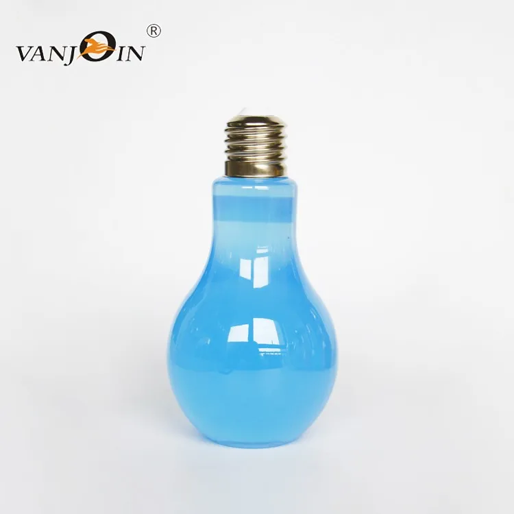 500ml Creative Beverage Bottle Lamp Plastic Transparent Bottle Bulb ...