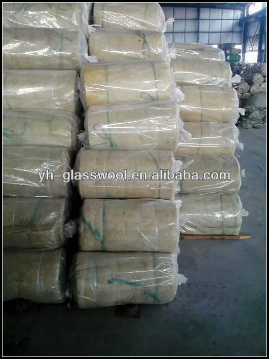 Insulated Rock Wool Blanket With Gi Wire Mesh Buy Rock Wool Fireproof Material,Soundproofing