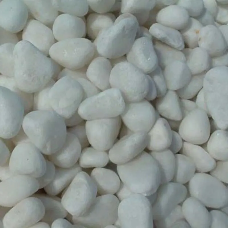 Snow White Pebbles 3-5cm 20kg/bag - Buy Pebble,Pebble Stone,Snow White ...