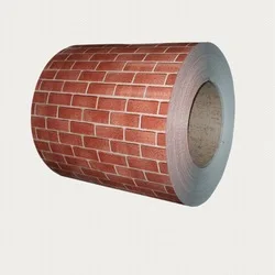 brick color coated steel