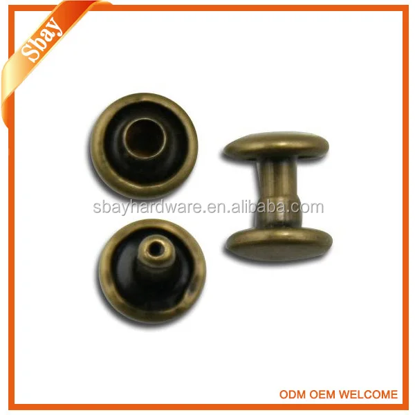 Remaches de metal de 5mm para Botón de tela vaquera, remaches de latón,  remache de superficie de un solo paquete de color|rivet short|metal  briefcaserivet type - AliExpress