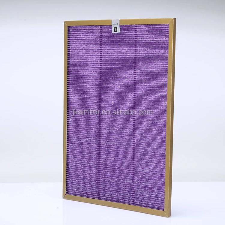 Long Life Paper Pleated H13 Fabric Hepa Cardboard Frame Panel