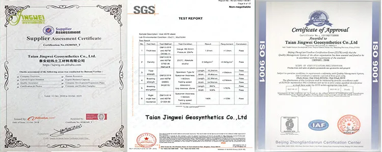 waterproof plastic geomembrane pool liner   