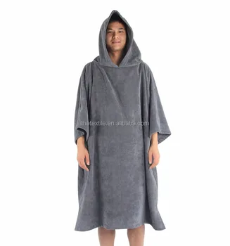 hooded poncho towel for adults
