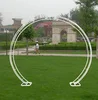1pcs Romantic Wedding Metal Iron Flower Round Arch Stand Support for Party Stage Wedding Usage