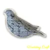 Blank Bird Shaped Crystal Paper Weight For Major Souvenir