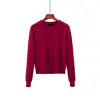 Autumn and winter new products Slim fit long sleeves Women's pullover sweater