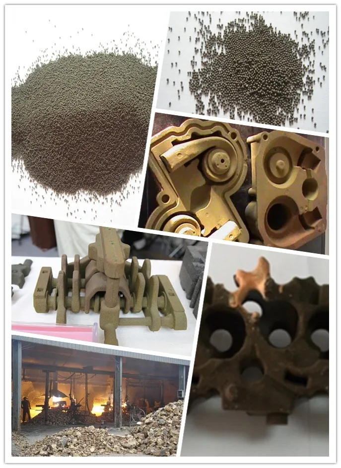 High Purity ceramic foundry sand for V method casting and precision casting