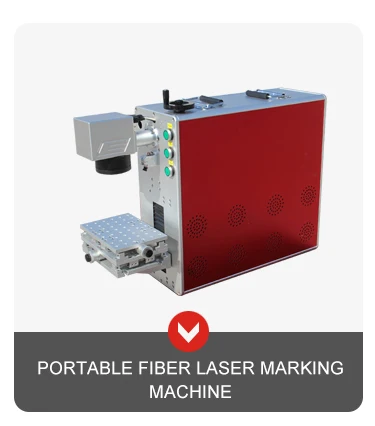 Raycus 20W Flying Fiber Laser Marking Machine For Metal and Plastic Serial Number Printing