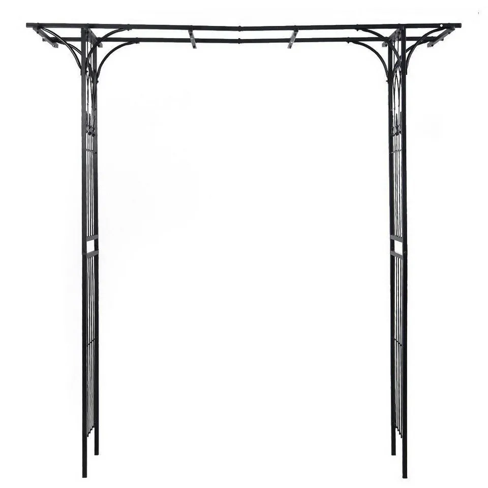 Metal Rose Steel Garden Arbor Decoration Garden Arch - Buy Garden Arbor ...