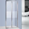 Special designed bathroom shower, open inside and outside folding shower doors with frame