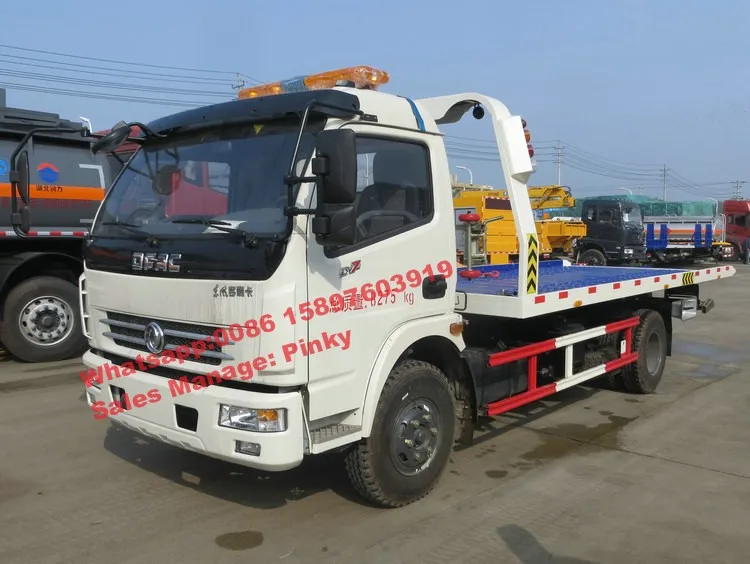 2tons -4tons Loading Platform Breakdown Truck,Tow Truck,Dfac Low Bed ...