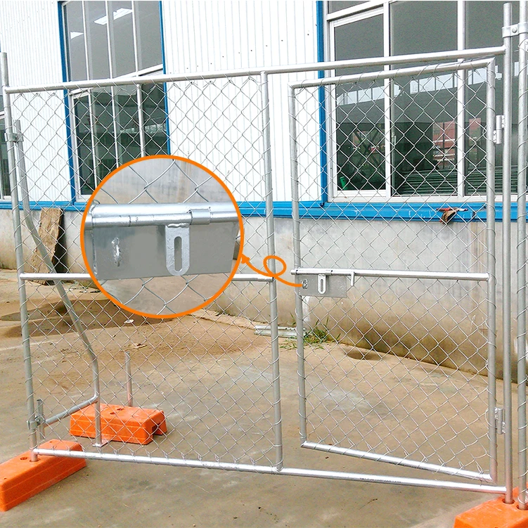 Temporary construction fence chain link temporary fence for sale