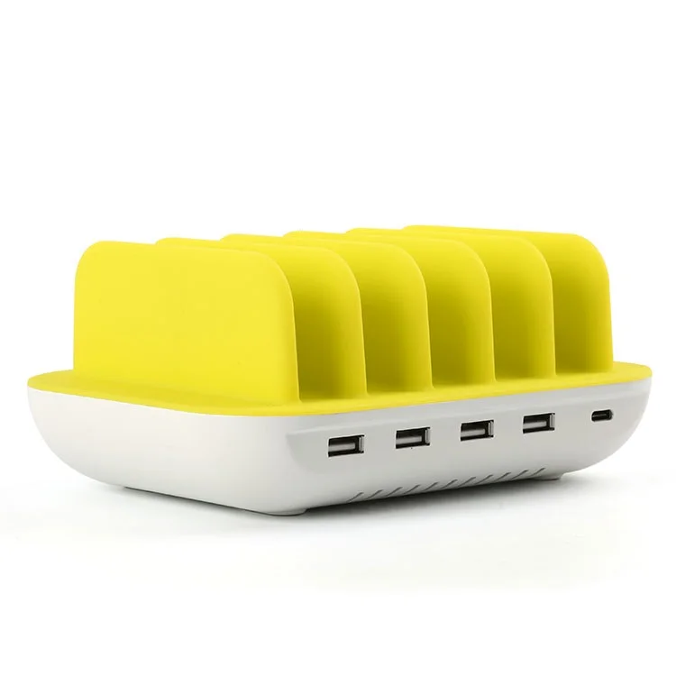 MIQ Quick Charge 3.0 wall charger multi-port  usb charging station  for phone with CE ROHS FCC approved