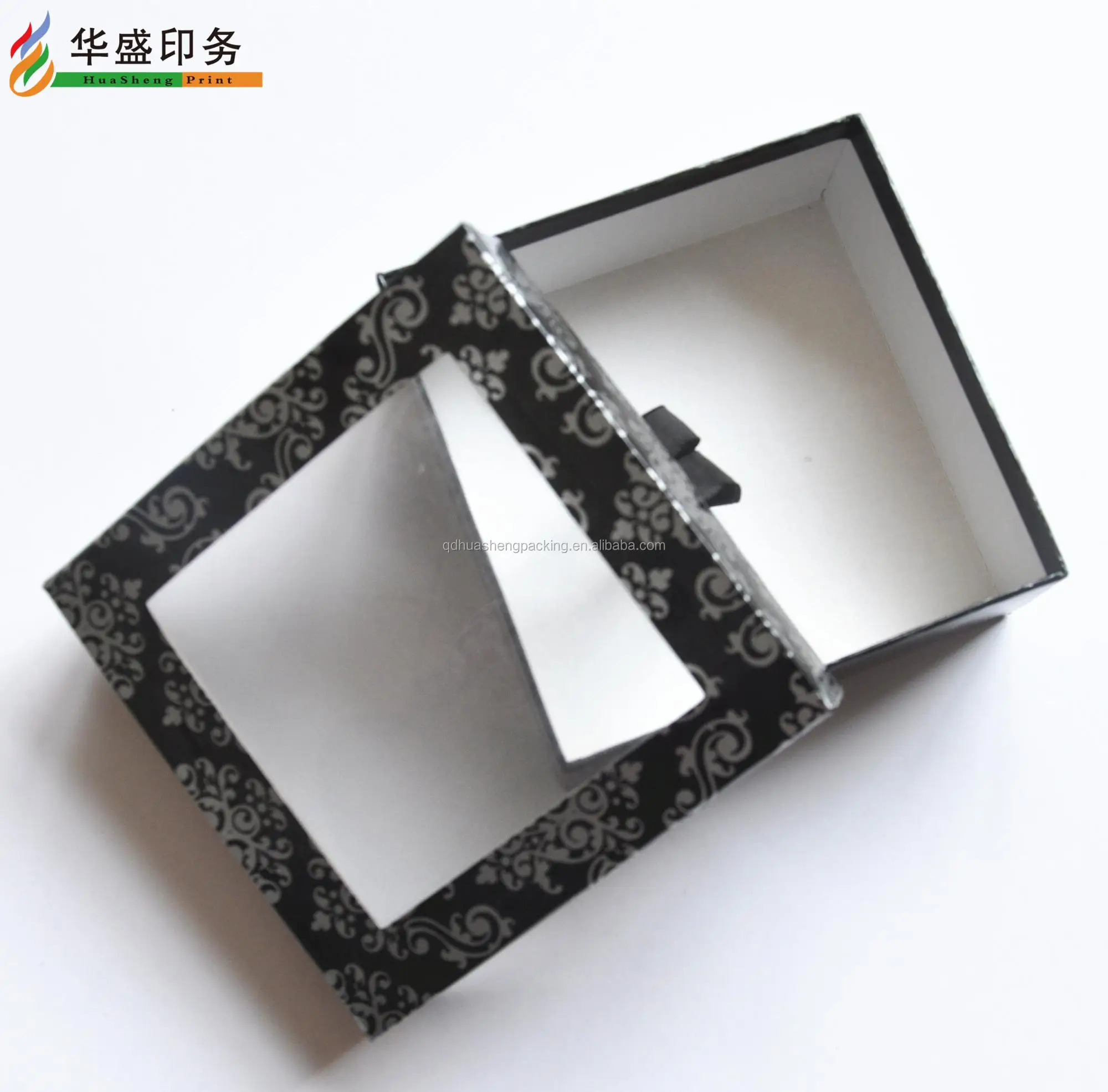 100 Factory Luxury Gift Box See Through Lid Cardboard Box With Pvc
