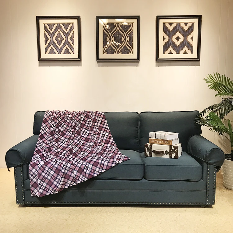 printed plush fuzzy blankets