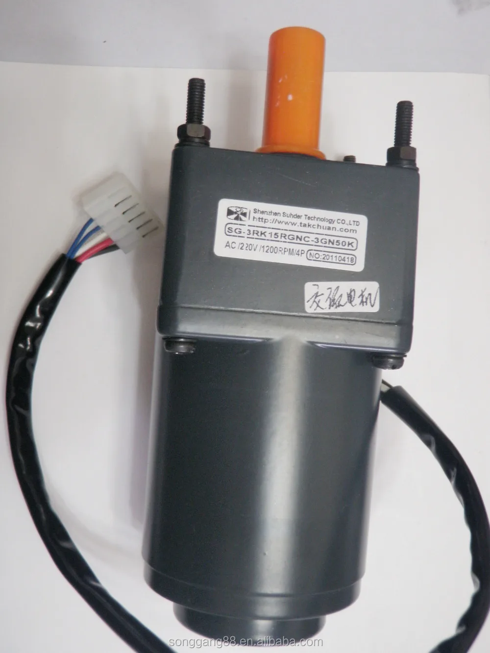 120v Ac Reversible Gear Motor Sg3rk15rgnc3gn50k For Atm/roller Shutter Door/ Winding Machine
