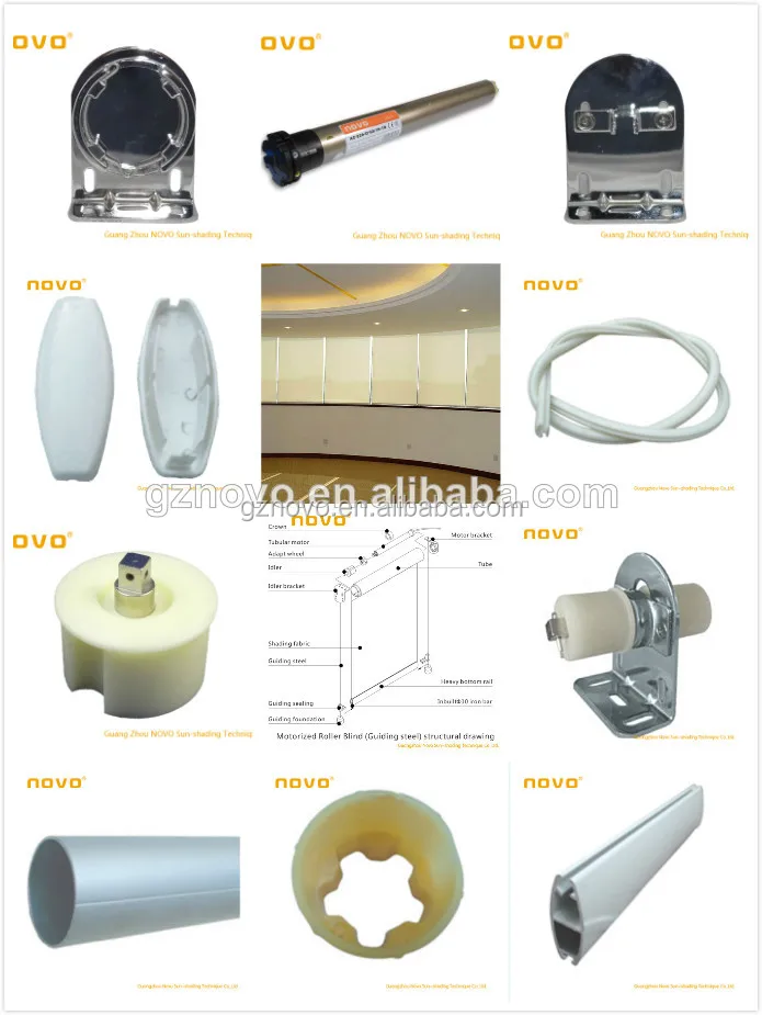 Wireless Electric Curtain Motor / Shutter Motor / Remote Control