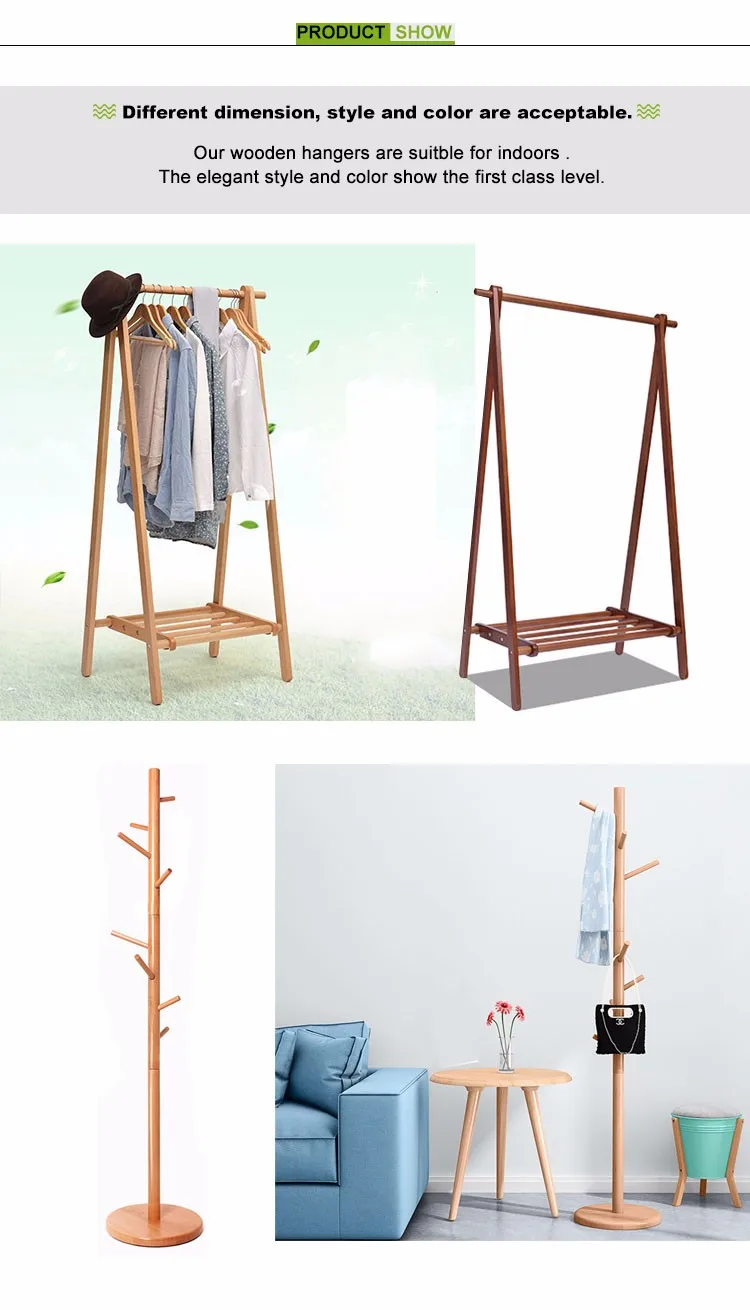 Serviceable Natural Wooden Coat Hanger Stand Buy Wooden Hanger,Coat