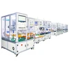 18650 26650 32650 21700 Lithium battery pack assembly automatic cell /holder feeding spot welding and wire bonding machine