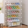 Modern Large Outdoor Fabric Folding Cabinet Shoe Rack