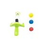 Promotional plastic catapult ball shooting gun toy for kids