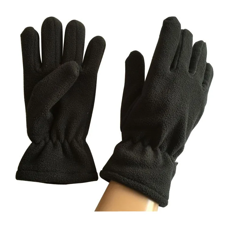 Oempromo 100% polyester soft warm fleece glove