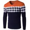 /product-detail/fashion-stylish-diamond-lattice-knitted-long-sleeve-v-neck-sweater-for-men-60690178602.html