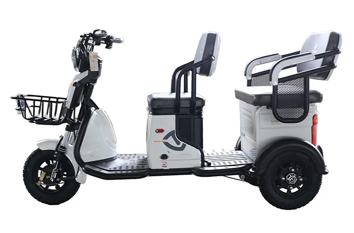 Triciclo electrico 3 asientos 48V - Comercial San Pablo Electromovilidad