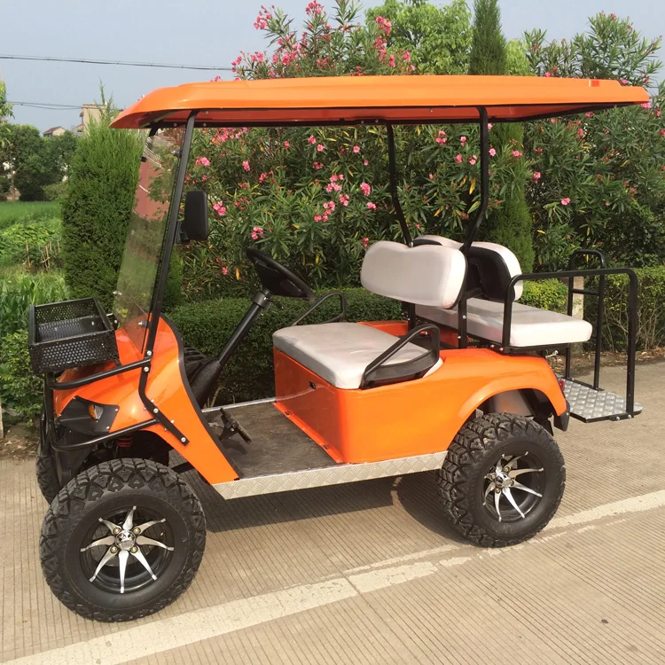 chinese made in ezgo Gas powered ez go 4 seater off road golf cart for sale