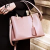 2019 Wholesale China famous Brands Professional genuine leather Tote Handbag bags for Woman