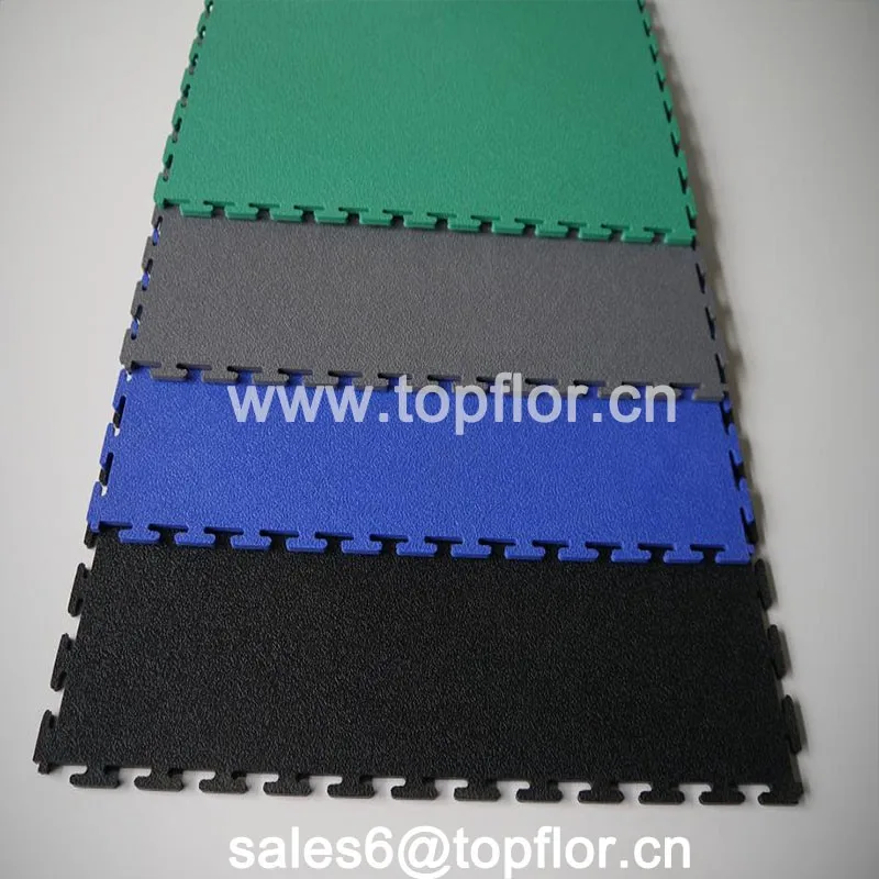 Enclavamiento Pvc Garaje Pisos De Baldosas De Vinilo Para Taller - Buy