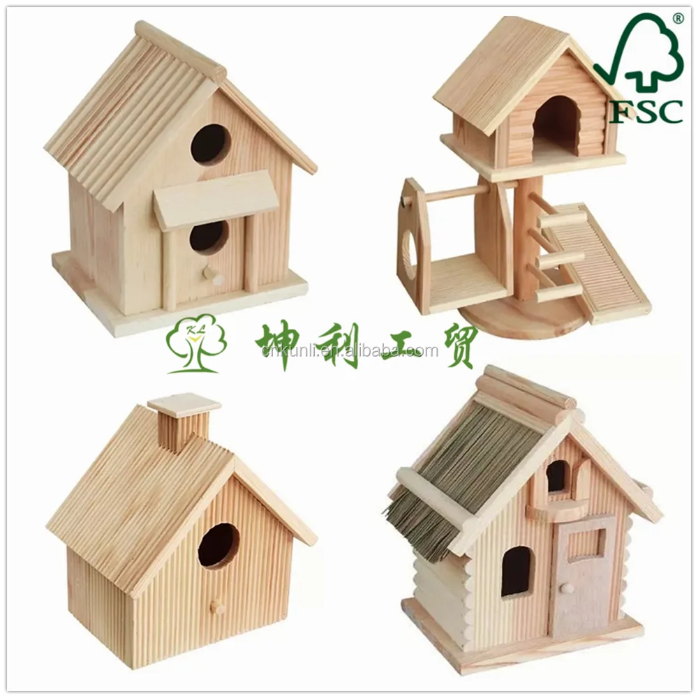 New design handicraft wooden bird houseunfinished wooden birdhouse New design handicraft wooden bird houseunfinished wooden birdhouse