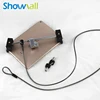 Desk/table universal PC anti theft display holder with adjustable lock keys mount stand black secure cable support tablet lock
