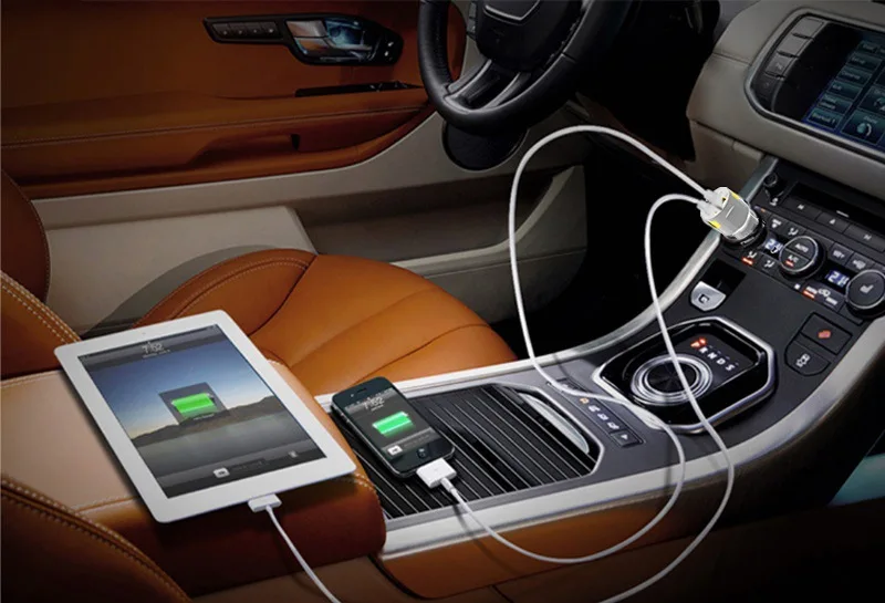 Best Selling Products Usa Qc3.0 Dual Usb Port Car Battery Phone Charger