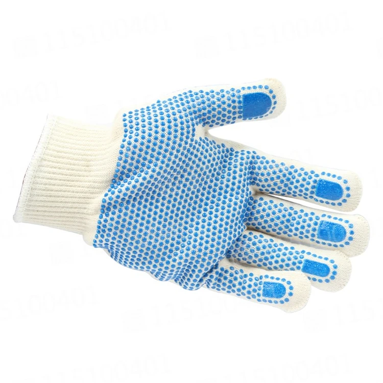 Best Seller Cable Knitted Fingerless Gloves Leather Working Safety Gloves Cotton Glove Vietnam