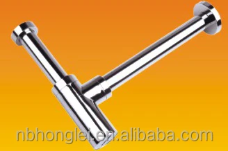 
Plastic Chrome Plated Bottle Trap For Wash Basin/Bidet TD-D84 