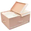 Clothing Organiser Storage Boxes with Removable Dividers, Folding and Jumbo Size Storage bins, perfect gift for Girls