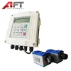 24V wallmountted type ultrasonic flow meter clean liquid flow meter device