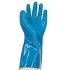 12" quality cotton liner PVC&Nitrile triple coating super soft oil resistance work gloves EN388 4121