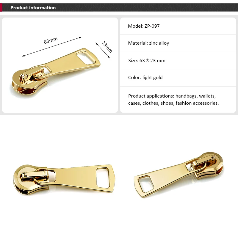 Custom Zip Puller