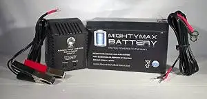 12V 1 AMP CHARGER Mighty Max 12V 8 AH SLA Replaces RB12V6