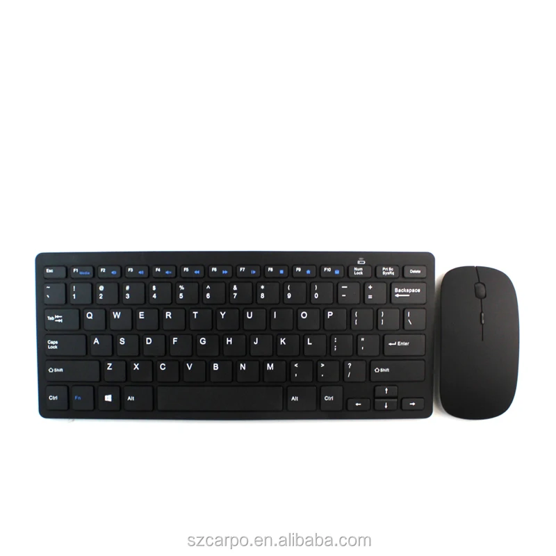 2018 Hot Selling 2.4ghz Wireless Slim Keyboard And Mouse Combo For ...