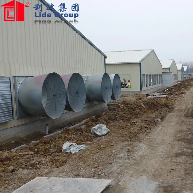 easy to installment High-quality poultry house air condition poultry farm for sale
