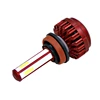 super bright h4 12v 24v led head lamp x3 h9 leadlight car laser light